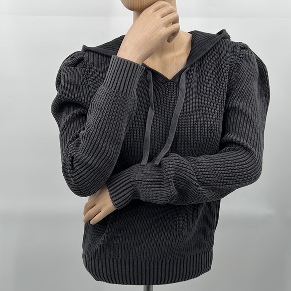 Generation Love Black Hooded Sweater - Picture 1 of 8